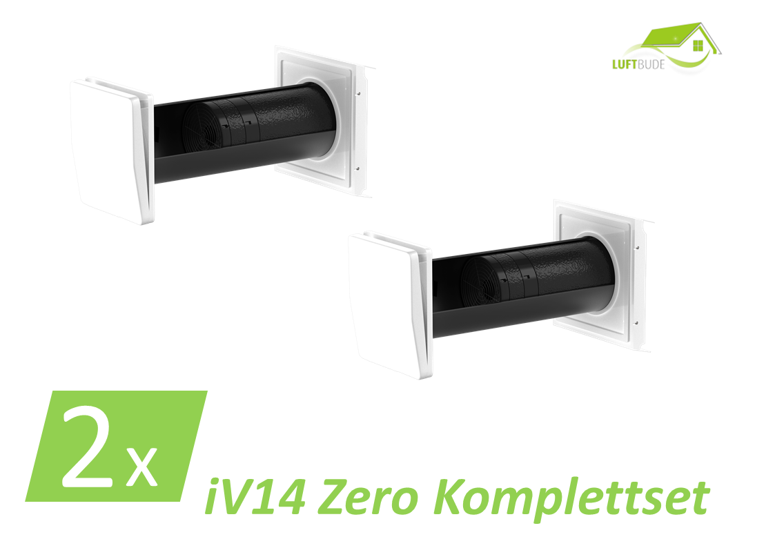 2x Inventer iV14 Zero Lüftungsset