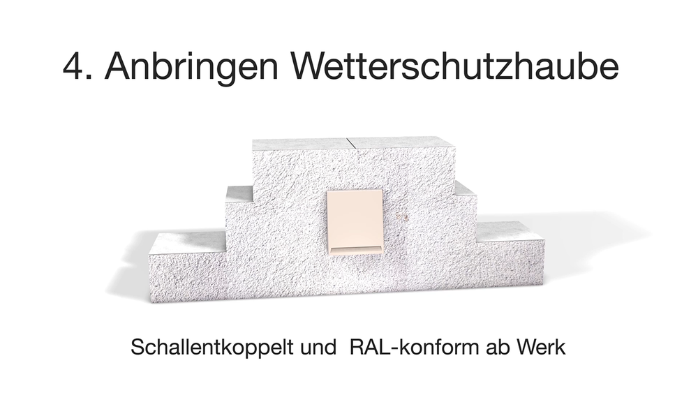 Einbau Simplex 4 von Inventer
