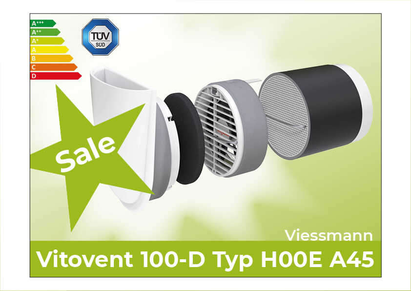 Vitovent 100-D Typ H00E A45 von Viessmann
