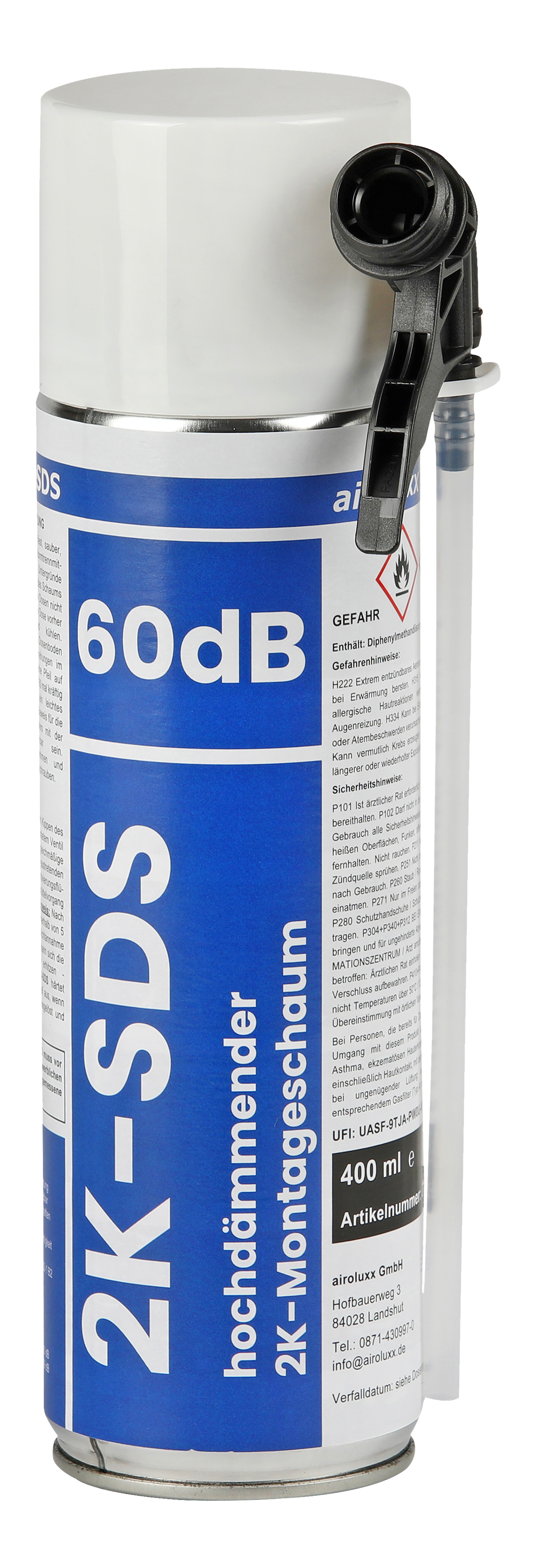 2K-SDS Schalldämmschaum - Z-1000-1010 von Airoluxx