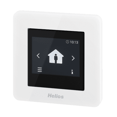 Helios Bedienelement Touchdisplay - KWL-BE Touch - weiß | weiß | LB14091.2